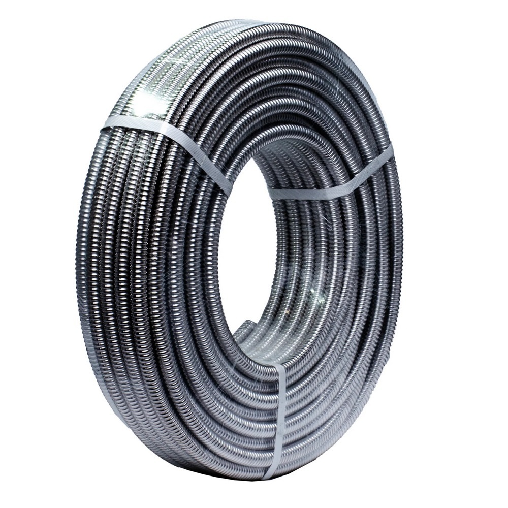 original-10146.jpg Труба гофрированная Kofulso 32 мм нержавеющая сталь отожженная (20 м) — изображение 1