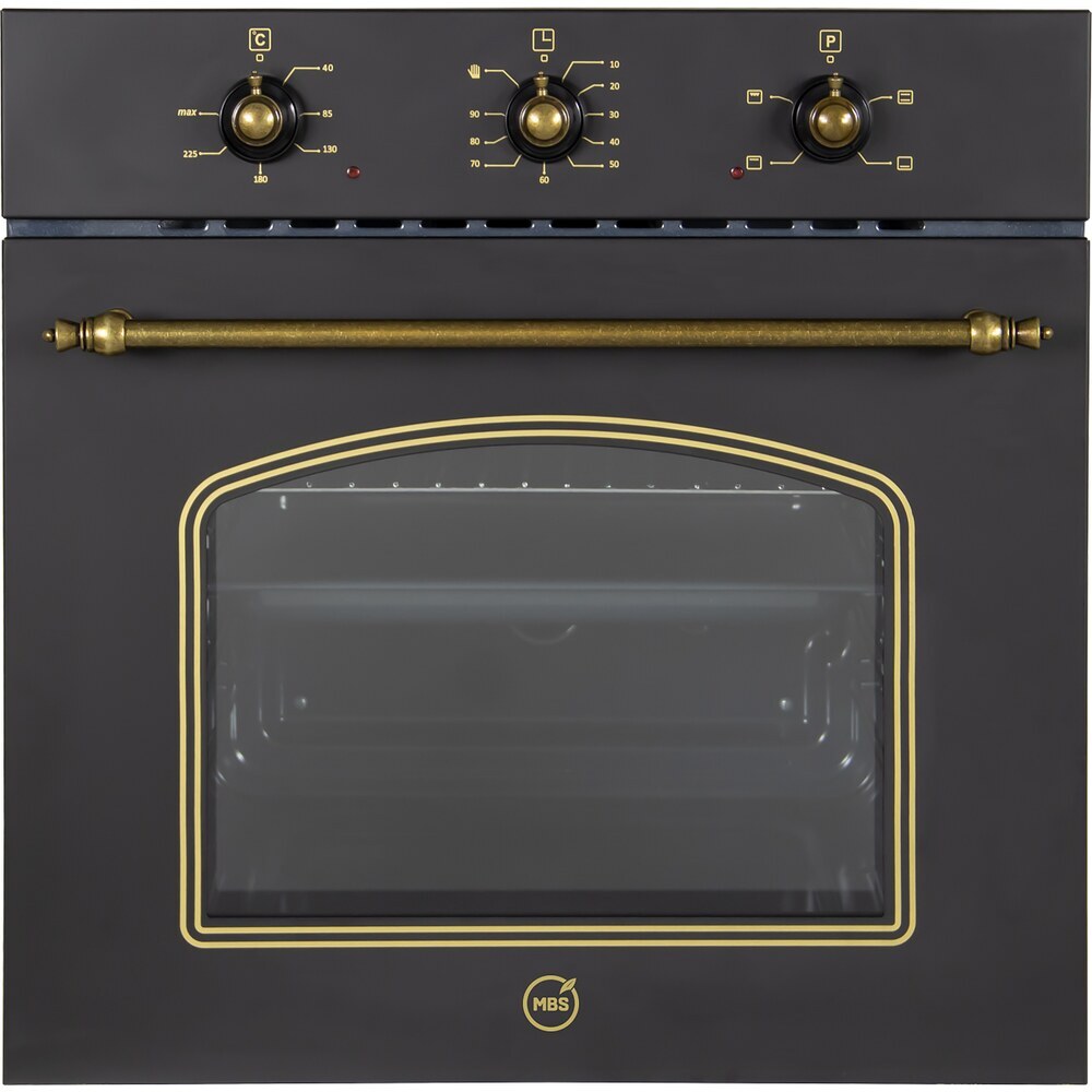 original-1015.jpg Духовой шкаф электрический встраиваемый MBS DE-607BL 594 мм черный — изображение 1