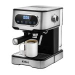 Кофеварка рожковая Kitfort КТ-765 черная/серебро