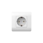 Розетка Chint NEW3-E встраиваемая белая со шторками (431534)