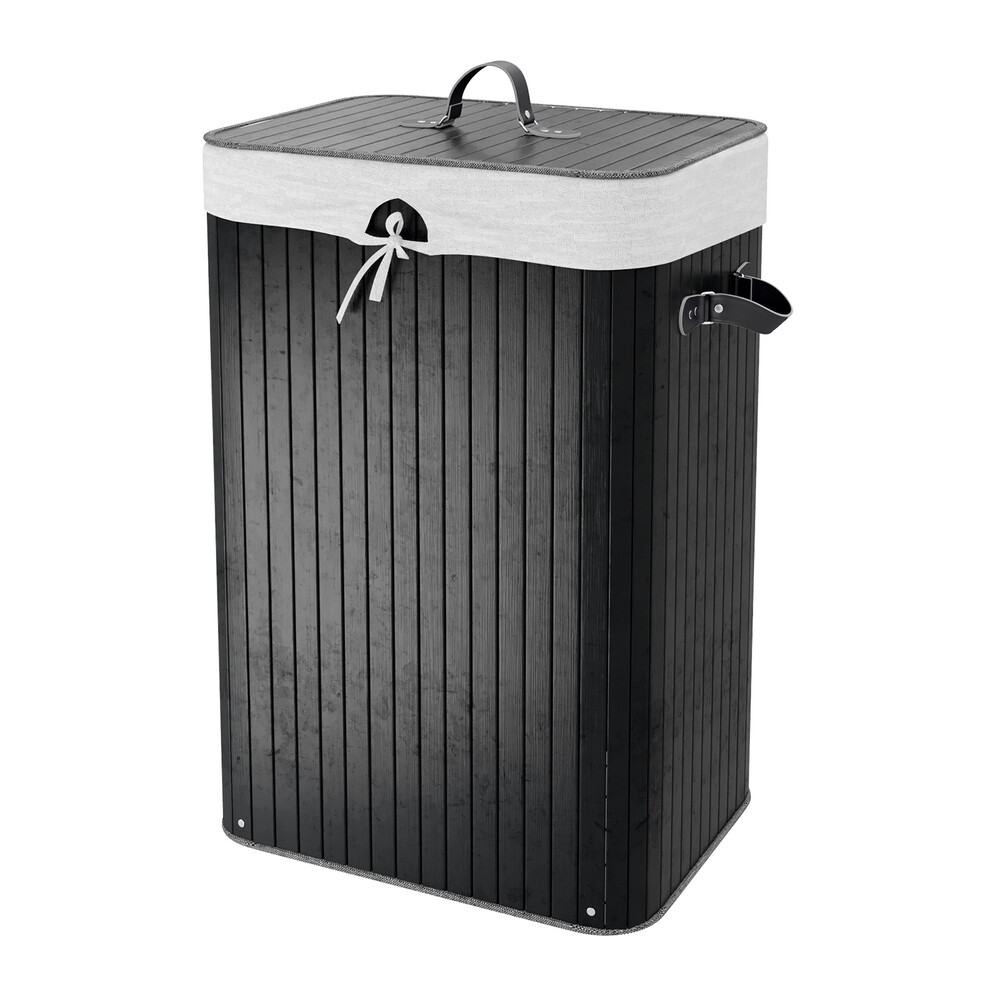 original-10323.jpg Корзина для белья WasserKraft Nuthe 400х595х300 мм 71,4 л коричневая (WB-910-L) — изображение 1