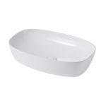 Раковина Abber Rechteck 61 см накладная белая (AC2206)