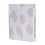 Простыня на резинке 180х200х25 см бязь серо-белая Melissa Rhona