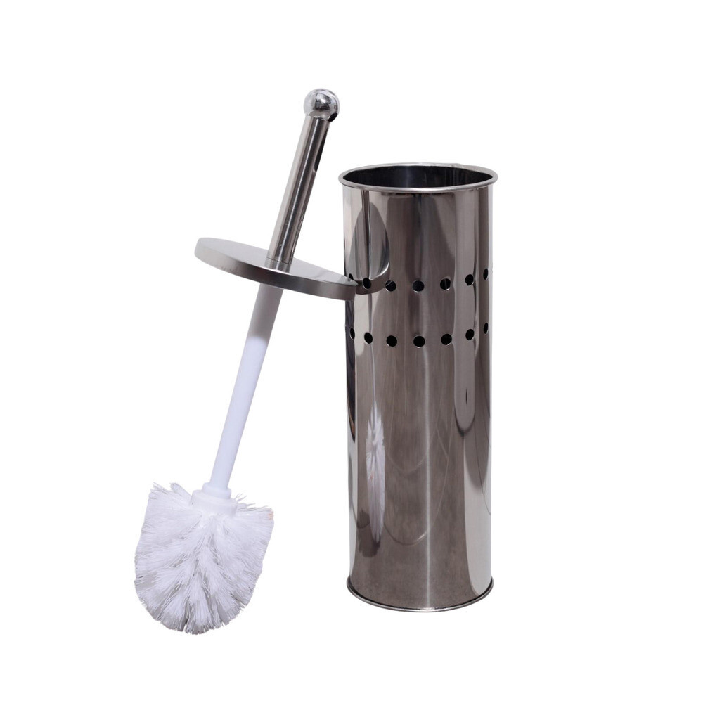 original-10563.jpg Ершик для унитаза напольный нержавеющая сталь хром (2813022) — изображение 1