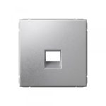 Накладка для компьютерной розетки Systeme Electric ArtGallery алюминий (SE GAL000384)