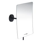 Зеркало прямоугольное 13,2х21,8 см с увеличением 3x WasserKraft (K-1001BLACK)