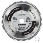 Диск пильный по пластику Diamond Industrial AluCutter 255х30х3,1 мм 100 зубьев (DIDA255Z100)