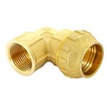 Угол ПНД Tiemme компрессионный переходной 25х3/4 ВР(г) латунь