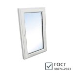 Пластиковое окно VEKA Softline 70 1160х800 мм 1 створка правая поворотно-откидная двухкамерное с энергосбережением