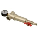 Фильтр промывной Terma с манометром 1 ВР(г) х 1 ВР(г) (33217)