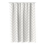 Штора для ванны Fora Амарилис 1800х1800 мм полиэстер белая (FOR-OL14)