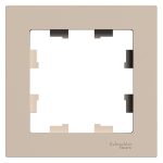Рамка Systeme Electric AtlasDesign одноместная песочная (ATN001201)