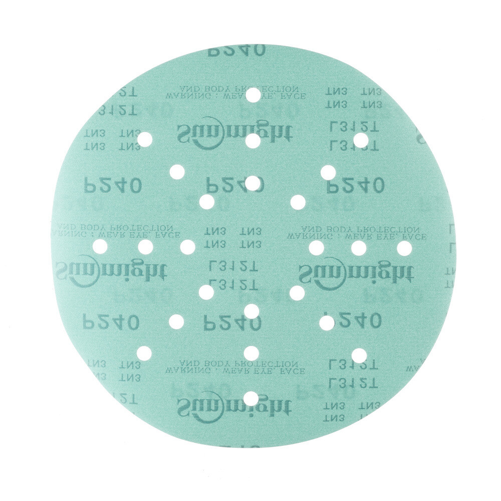 original-11816.jpg Диск шлифовальный Sunmight Film L312T d225 мм P240 на липучку пленочная основа (5 шт.) (53512R) — изображение 1