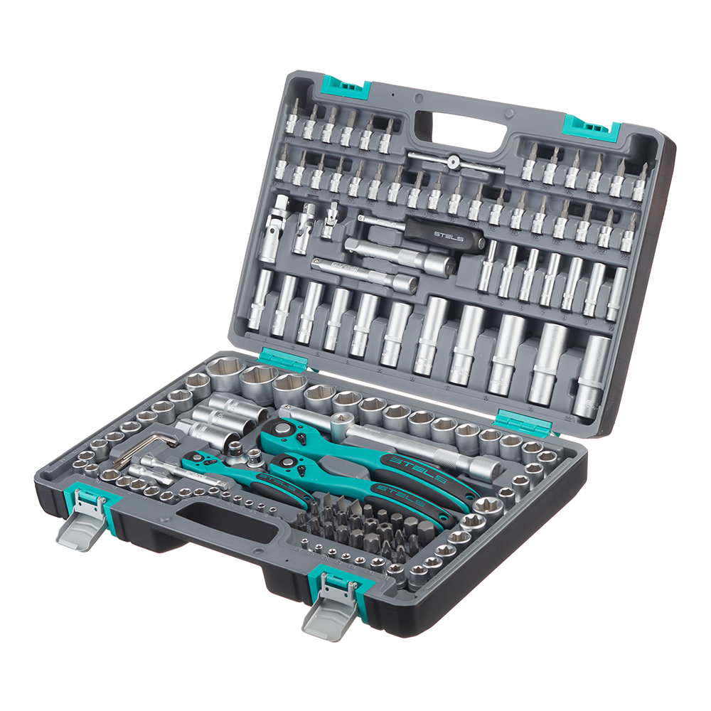 original-12056.jpg Набор инструментов универсальный Stels (14114) (151 шт.) — изображение 1