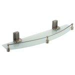 Полка для ванной WasserKraft Exter K-5200 125х500х70 мм стекло/металл бронза (K-5244)
