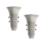 Угол внутренний Ideal Классик 55 мм ясень серый S-профиль (2 шт.)