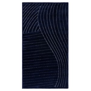 Ковер 1,6х2,3 м прямоугольный Soft синий