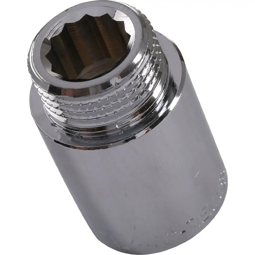 original-12365.jpg Удлинитель Tiemme 25 мм х 1/2 ВР(г) х 1/2 НР(ш) латунный (1500170) — изображение 1