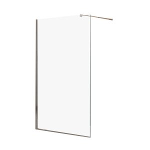 Душевая перегородка Cezares Liberta хром 120х195 см стекло прозрачное 8 мм (LIBERTA-L-1-120-C-Cr)