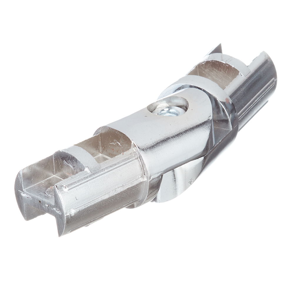 original-12496.jpg Соединитель поворотный для двух труб к системе Joker d25 мм усиленный хром — изображение 1