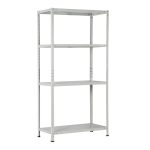 Стеллаж металлический КМ 2000x1000x500 мм 4 полки