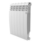 Радиатор биметаллический Royal Thermo BiLiner B 500 мм 6 секций 1" боковое подключение белый