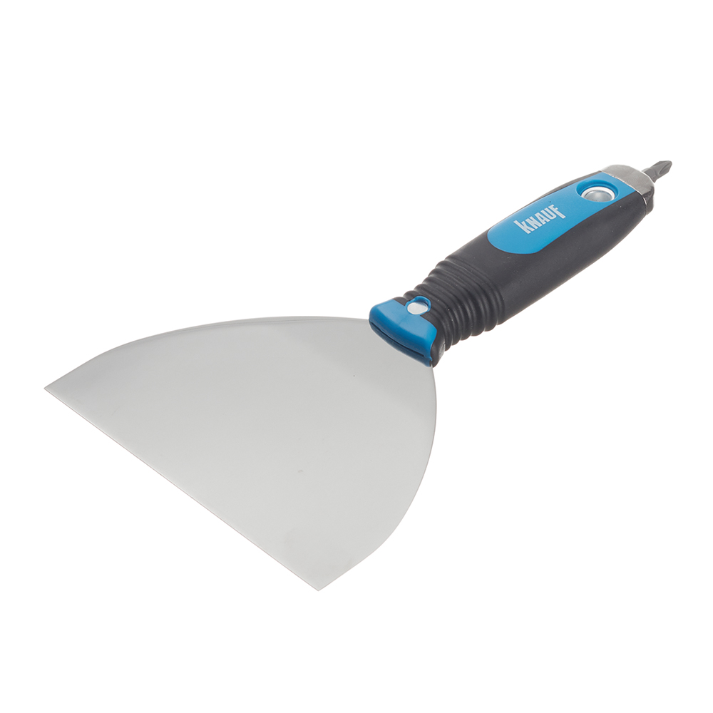 original-12902.jpg Шпатель для гипсокартона 150 мм Кнауф с отверткой — изображение 1