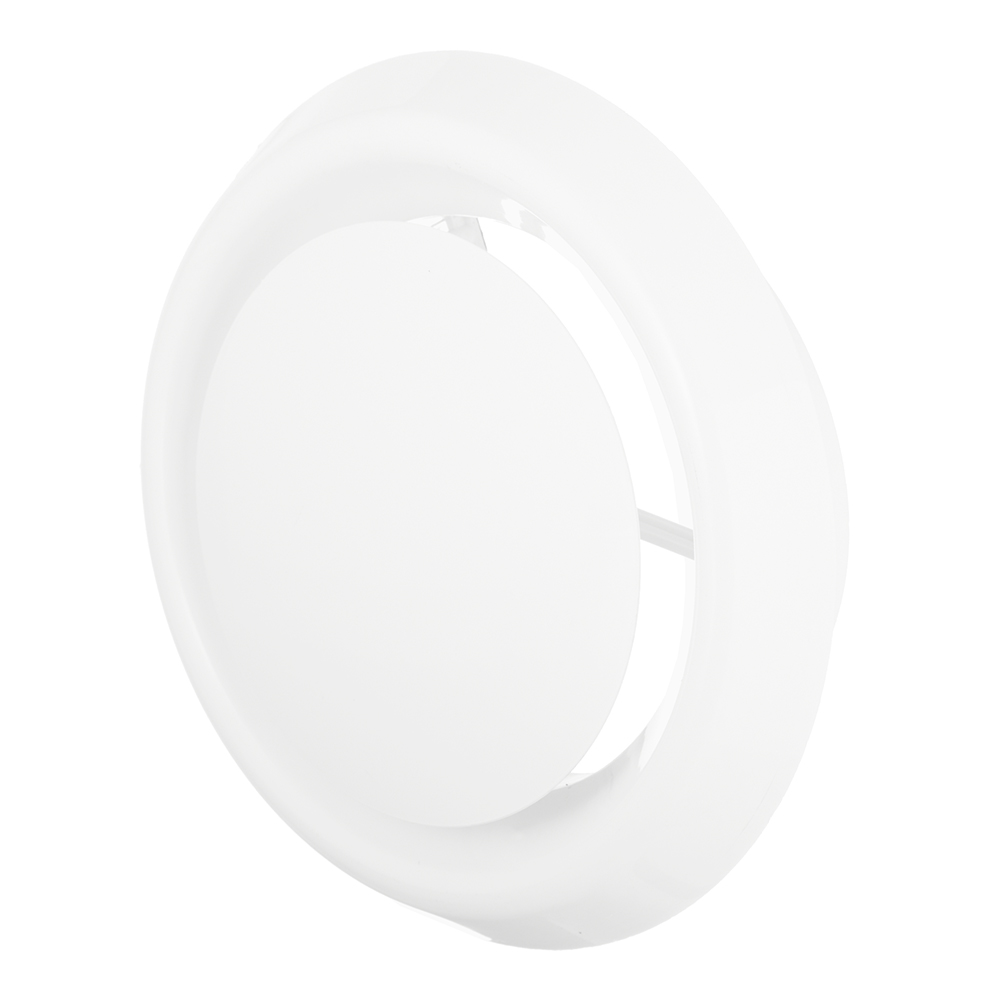 original-13167.jpg Анемостат приточно-вытяжной регулируемый Era с фланцем и стопорным кольцом d160 мм белый — изображение 1