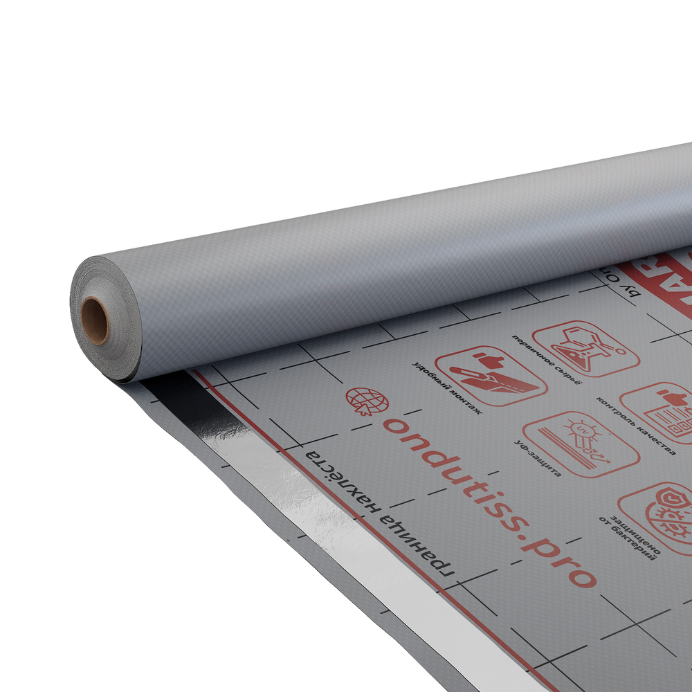 original-13233.jpg Паро-гидроизоляция Ondutiss Smart D с монтажной лентой 80 г/м2 70 кв.м — изображение 1