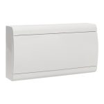 Щит распределительный навесной EKF SlimBox PROxima ЩРН-П-18 пластиковый IP41 197х369х95 мм 18 модулей белая дверь