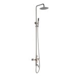 Душевая система РМС с верхним душем с лейкой со смесителем сталь (SUS124-009DK-1)