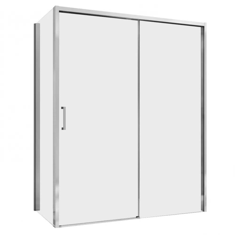 original-13464.jpg Душевой уголок Abber Komfort хром 160х90х200 см прямоугольник стекло прозрачное 8 мм (AG93160-S92) — изображение 1