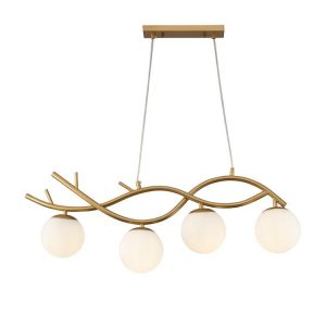 Люстра подвесная Freya Rosella E27 240 Вт 16 кв.м (FR8014PL-04BS)