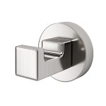 Крючок для ванной WasserKraft Tauber K-64400 одинарный на шуруп металл никель (K-64423)