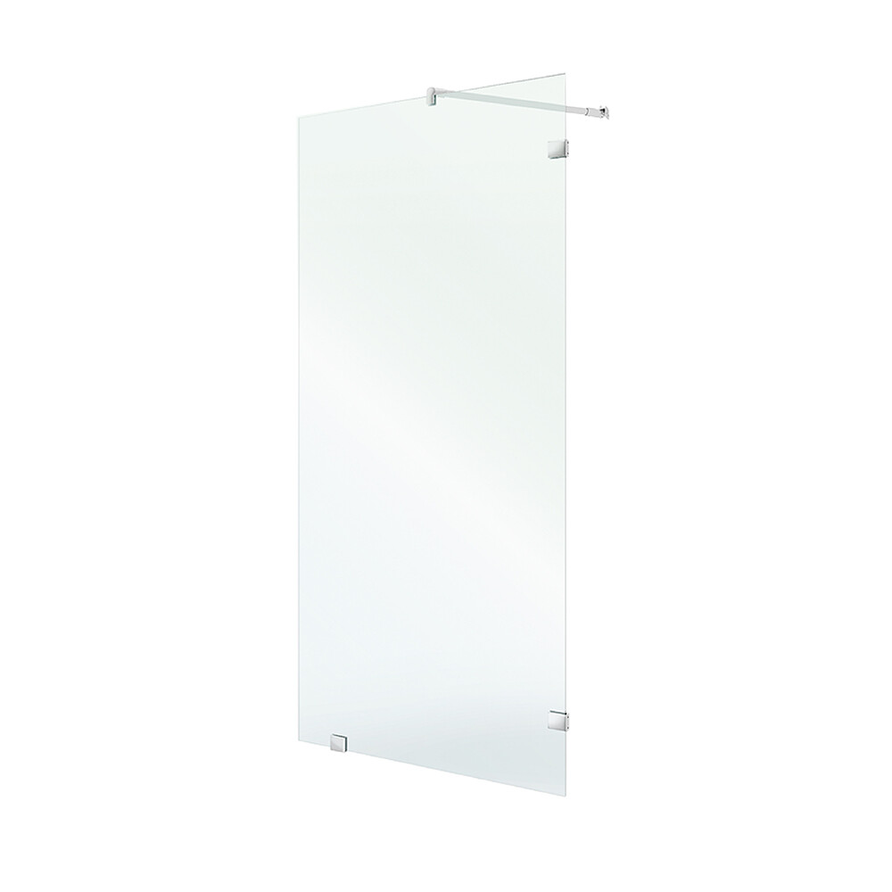 original-13629.jpg Душевая перегородка Walk in Ulitka хром 100х195 см стекло прозрачное 8 мм (74104040) — изображение 1