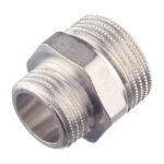 Ниппель переходной Stout 3/4 НР(ш) х 1/2 НР(ш) латунный (SFT-0004-003412)