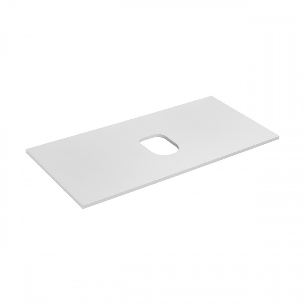 original-13964.jpg Столешница под раковину 100х46,5х1,6 см белая Aquaton Либерти (1A281103LY010) — изображение 1