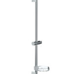 Штанга для душа Milardo 700 мм с мыльницей металл хром (0807000M17)