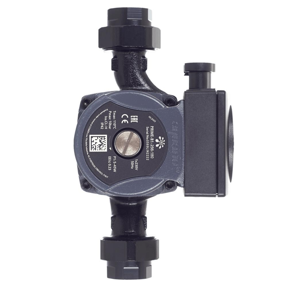 original-13994.jpg Циркуляционный насос для систем отопления Aquario Prime-В1-256-180 DN25 подъем 6 м 180 мм с гайками (5016) — изображение 1