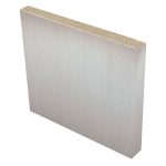 Доборная планка Милан (Вертикаль) 120х8х2070 мм финишпленка дуб сантана (1 шт.)