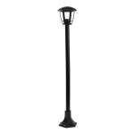 Светильник садово-парковый Svet Сити Валенсия 3 черный 1120 мм E27 60 Вт IP44 (1227-00031)