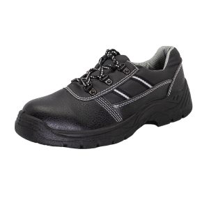 Полуботинки рабочие из искусственной кожи с защитным подноском размер 44 черные Мистраль Аскет (134502)