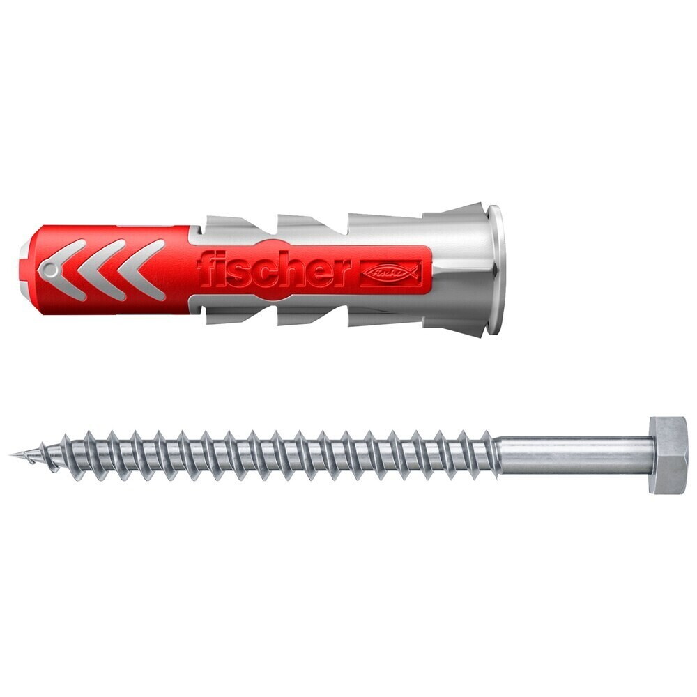 original-14318.jpg Дюбель универсальный Fischer DuoPower 14x70 мм нейлон с шурупом — изображение 1
