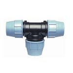 Тройник ПНД Unidelta компрессионный 40х40х40 мм
