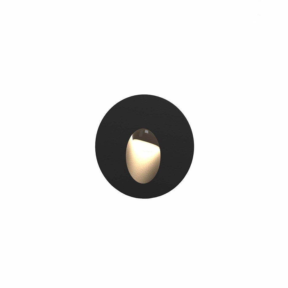 original-14534.jpg Подсветка для лестниц встраиваемая светодиодная черная 3 Вт 4000К IP65 Elektrostandard Step 1 (a049740) — изображение 1