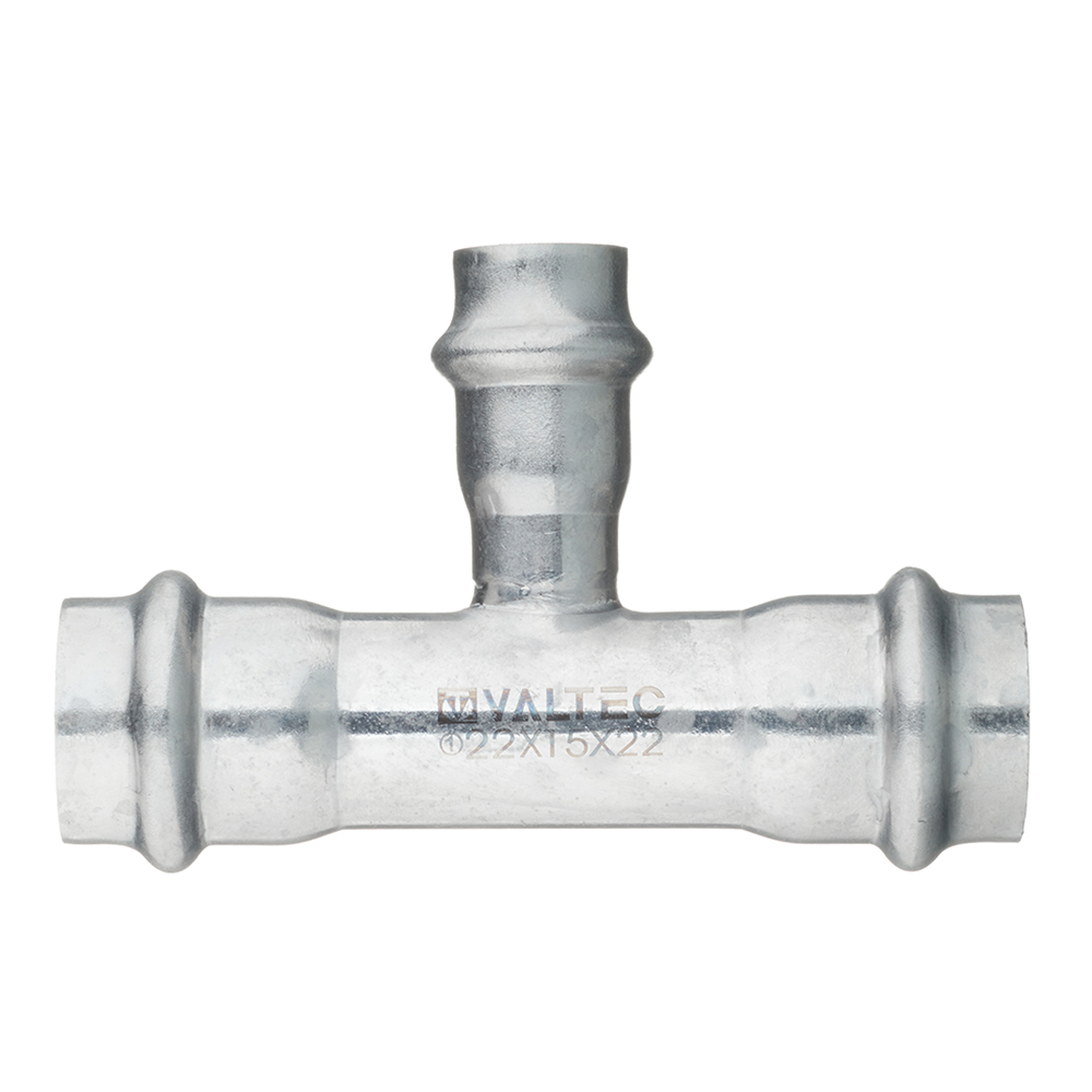original-14565.jpg Тройник Valtec (VTi.931.I.221522) 22 х 15 х 22 мм нержавеющая сталь — изображение 1