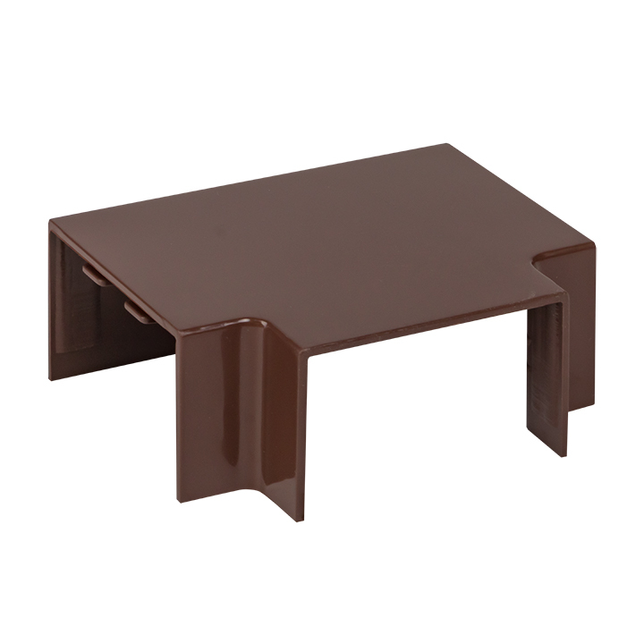 original-14571.jpg Тройник для кабель-канала EKF 40х25 мм темное дерево (4 шт.) (tchd-40-25x4) — изображение 1