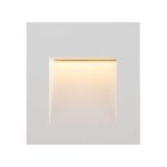 Светильник светодиодный садово-парковый настенный Outdoor Arca белый 3000К 3 Вт IP65 (O038-L3W)