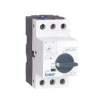 Пускатель Chint NS2-25X (495185) 3P 10А 100 кА 230 В на монтажную плату с поворотной ручкой