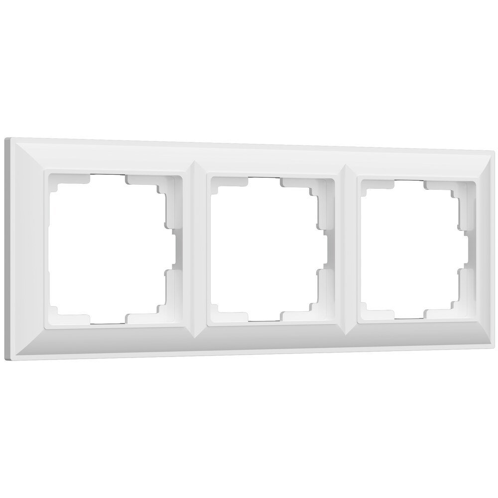 original-1506.jpg Рамка Werkel Fiore трехместная белая (a051020) — изображение 1